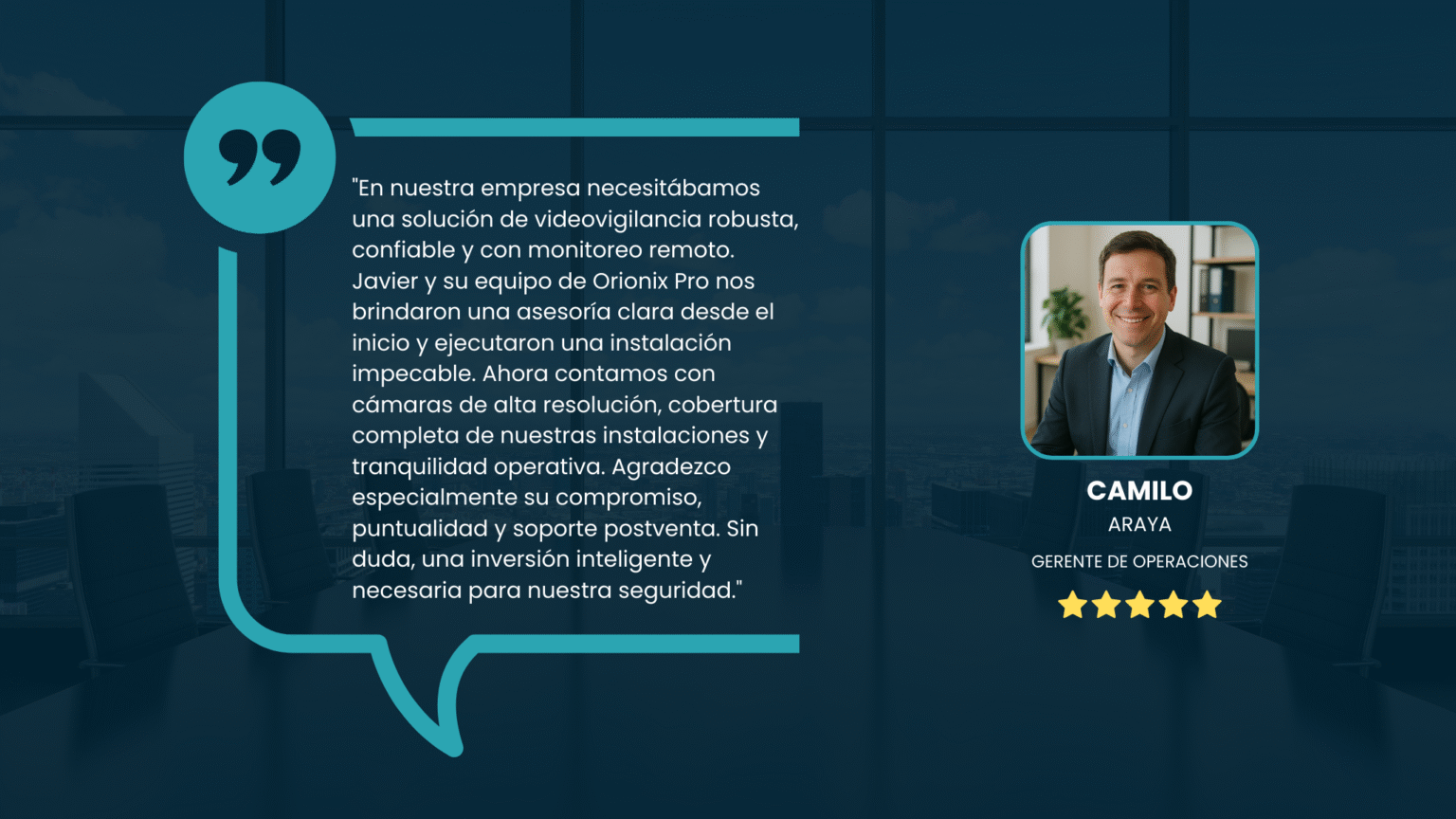 testimonio camilo